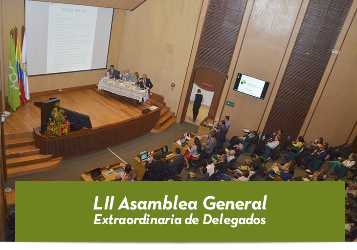 LII Asamblea General Extraordinaria de Delegados LII Asamblea General Extraordinaria de Delegados