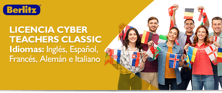 Licencia Cyber Teachers Classic Idiomas: Inglés, Español, Francés, Alemán e Italiano Licencia Cyber Teachers Classic Idiomas: Inglés, Español, Francés, Alemán e Italiano