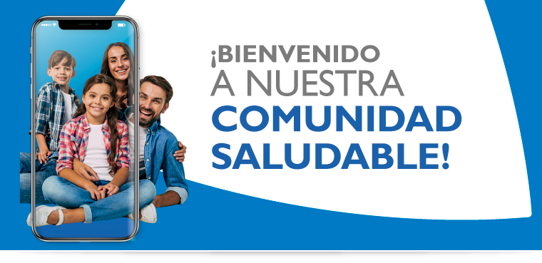 �Bienvenido a nuestra comunidad saludable!